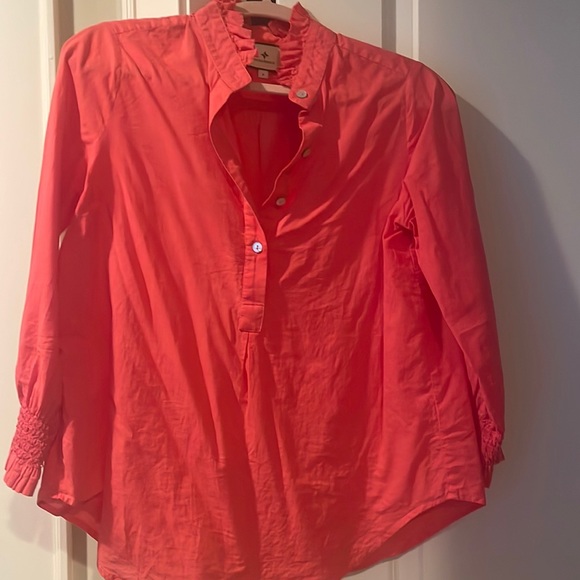 Coral Tuckernuck top Sz S - Picture 2 of 4